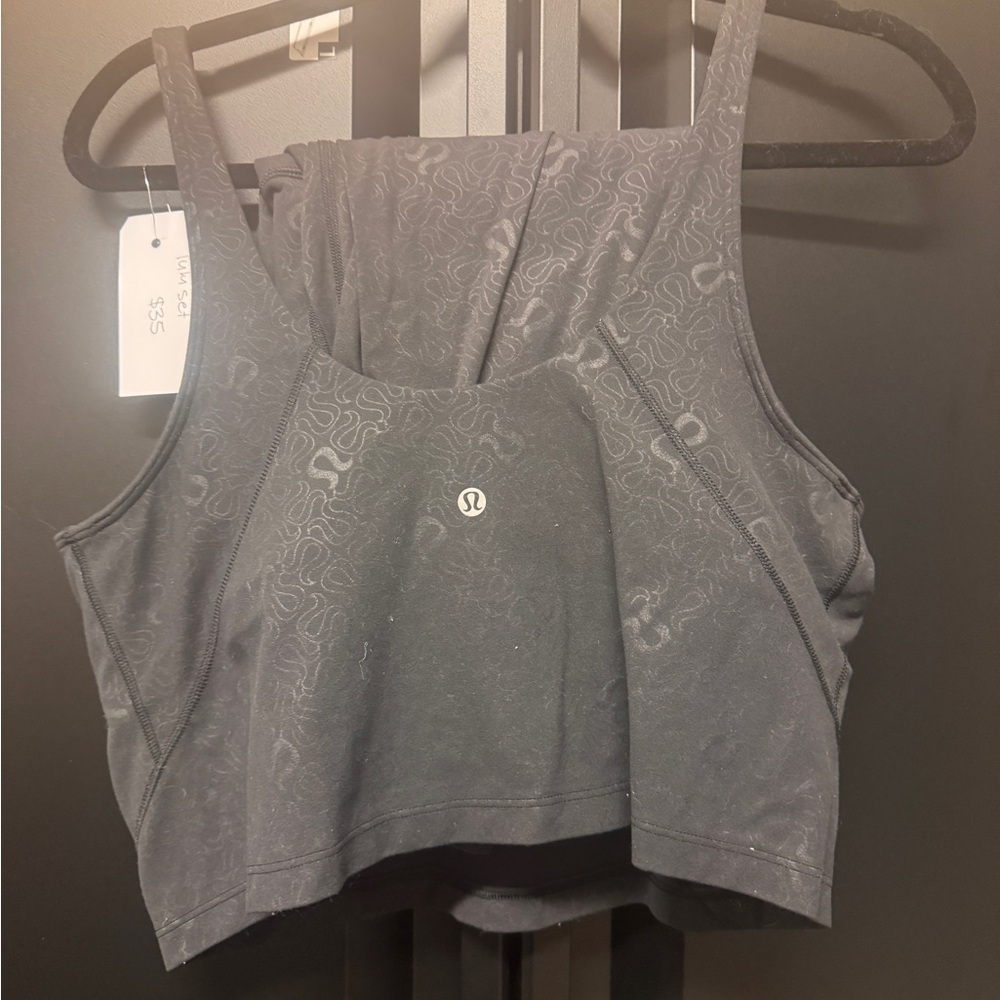 lululemon athletica align workout set top leggings